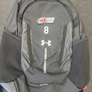 Junior Canes Under Armor Hustle Back Pack